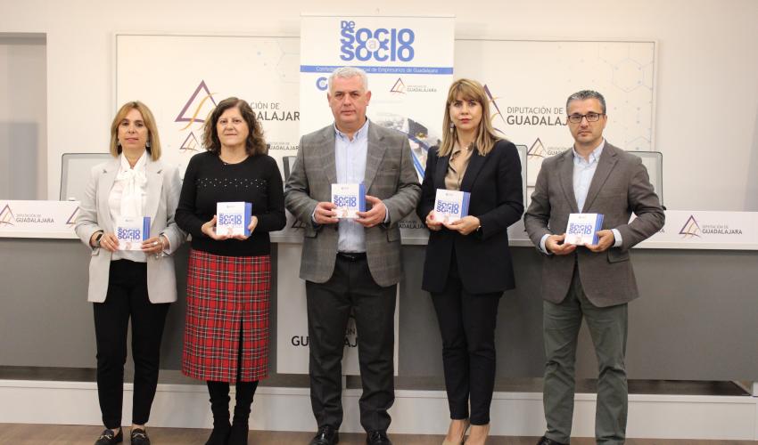 CEOE-CEPYME Guadalajara y Diputaci�n Provincial presentan la 17 edici�n de la gu�a de empresas de Socio a Socio 2024