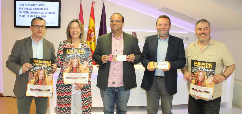 En marcha el plan de dinamizaci�n de hosteler�a y turismo de la mano del Ayuntamiento de Guadalajara y la Federaci�n provincial de Turismo y Hosteler�a de Guadalajara