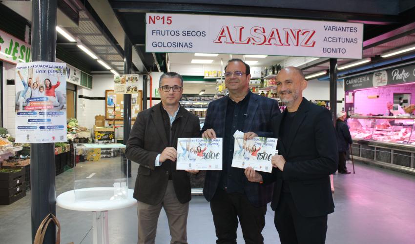 FEDECO colabora con el Ayuntamiento de Guadalajara en las campa�as para premiar a aquellos que compren en los establecimientos locales 