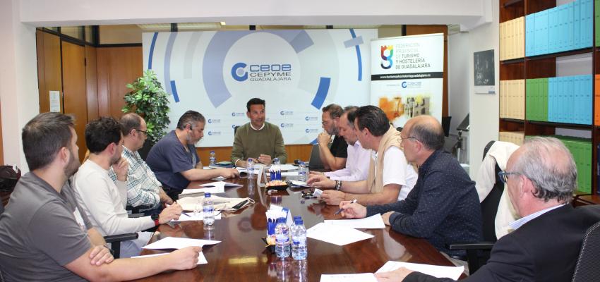 Juan Luis Pajares reelegido presidente de la Federaci�n provincial de Turismo y Hosteler�a de Guadalajara para los pr�ximos cuatro a�os