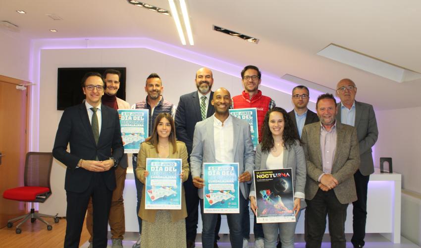 La Federaci�n de Turismo y Hosteler�a de Guadalajara y APEDEGU, participan en el d�a del deporte organizado por el Ayuntamiento de Guadalajara