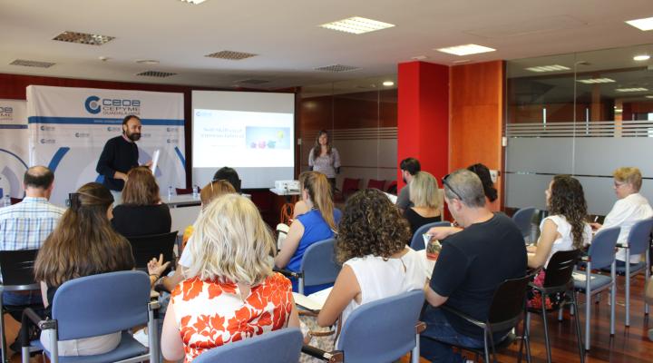 Comienza el programa soft skill en el entorno laboral de CEOE-CEPYME Guadalajara con su clase presencial