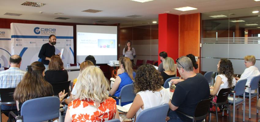Comienza el programa soft skill en el entorno laboral de CEOE-CEPYME Guadalajara con su clase presencial
