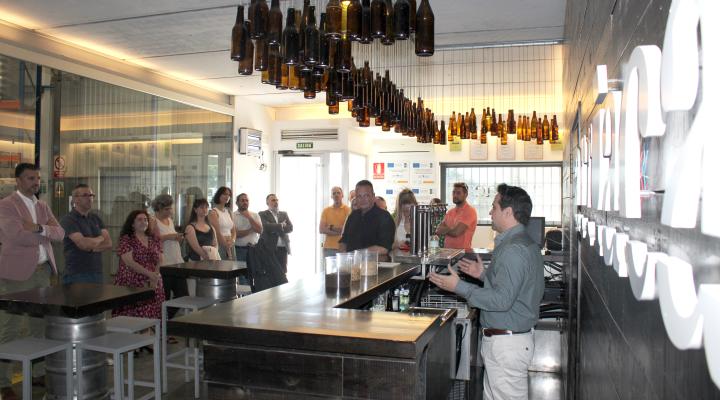 GuadaNetWork celebra su d�cimo aniversario con su networking y una visita a Cervezas Arriaca