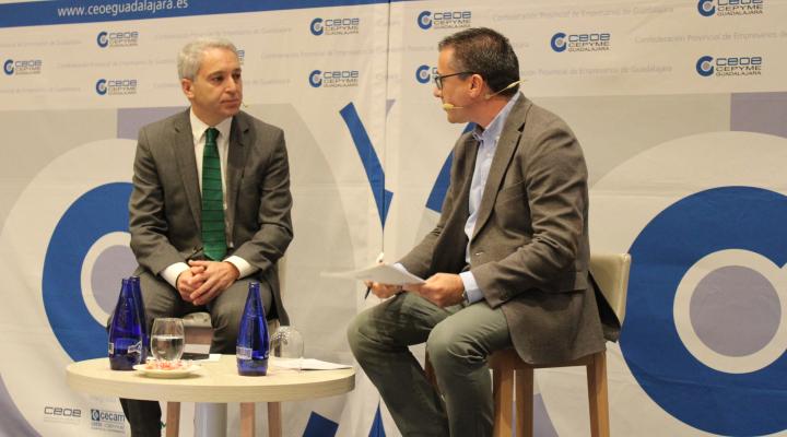 El prestigioso periodista Vicente Vall�s re�ne en un desayuno de CEOE-CEPYME Guadalajara a cerca de 300 empresarios