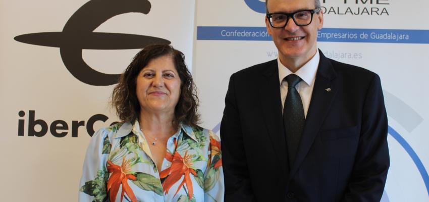 Ibercaja y CEOE-CEPYME Guadalajara fortalecen su colaboraci�n para impulsar el crecimiento y la competitividad de las empresas y aut�nomos de la provincia