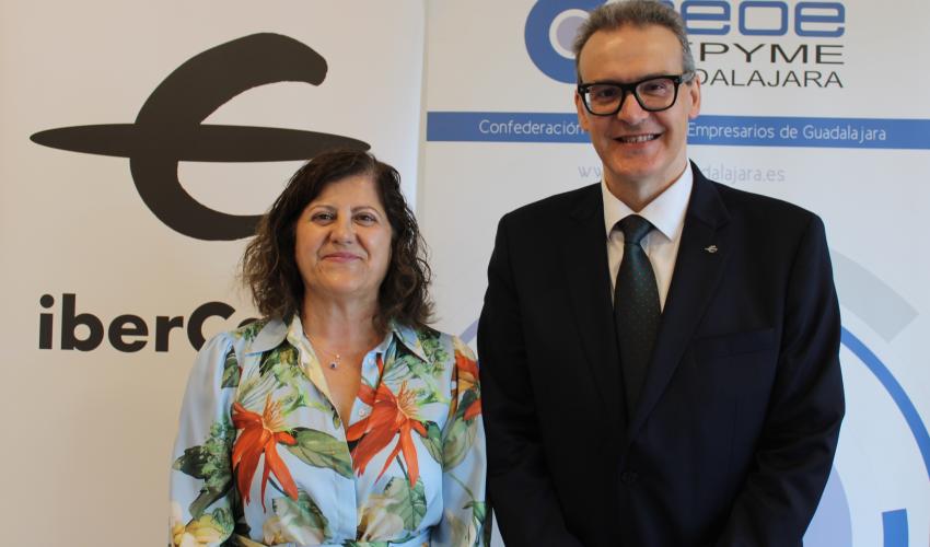 Ibercaja y CEOE-CEPYME Guadalajara fortalecen su colaboraci�n para impulsar el crecimiento y la competitividad de las empresas y aut�nomos de la provincia
