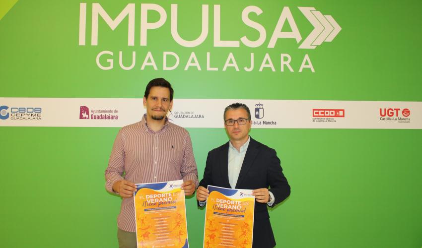 La Asociaci�n Provincial de Empresarios de Servicios de la Actividad F�sica y el Deporte de Guadalajara lanza su campa�a El deporte en verano tiene premio, de la mano de Impulsa Guadalajara
