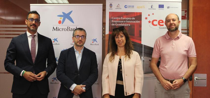 MicroBank y CEEI Guadalajara firman un convenio de colaboraci�n para incentivar el autoempleo y la actividad emprendedora 