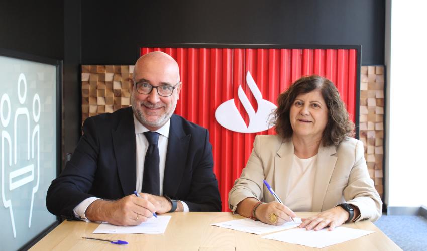 Banco Santander y CEOE-CEPYME Guadalajara firman un convenio de colaboraci�n 