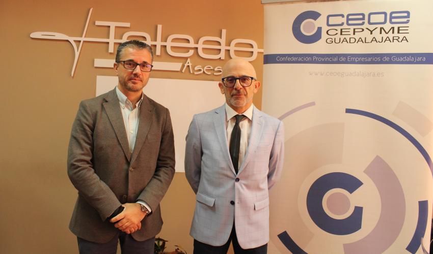 CEOE- CEPYME Guadalajara y Asesor�a Toledo renuevan su convenio de colaboraci�n