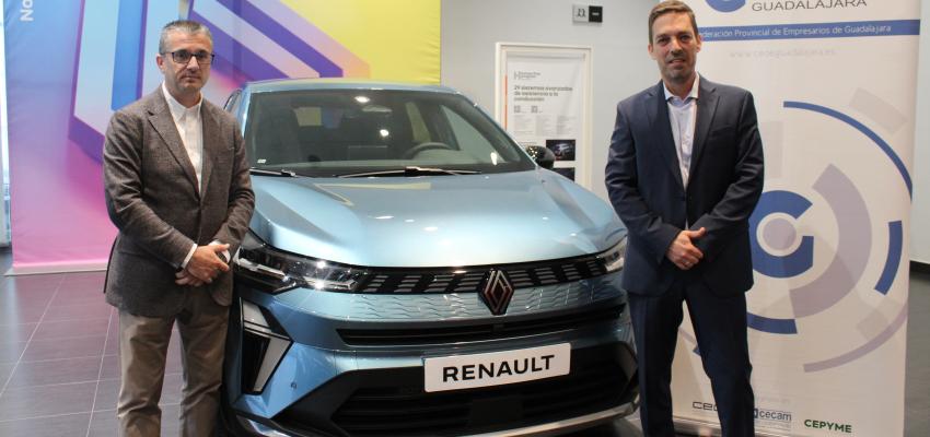 Renovado el convenio de colaboraci�n entre CEOE-CEPYME Guadalajara y Autocarpe 