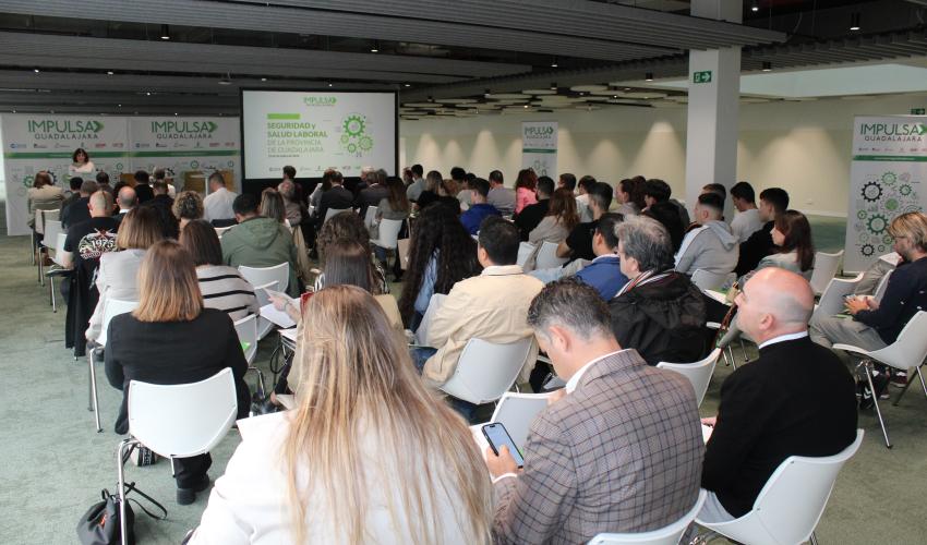 Gran �xito del I foro de seguridad y salud laboral organizado por Impulsa Guadalajara