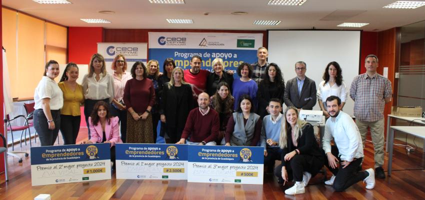 Implican, gana la s�ptima edici�n del Programa de Apoyo a Emprendedores de la provincia de CEOE-CEPYME Guadalajara y la Diputaci�n provincial