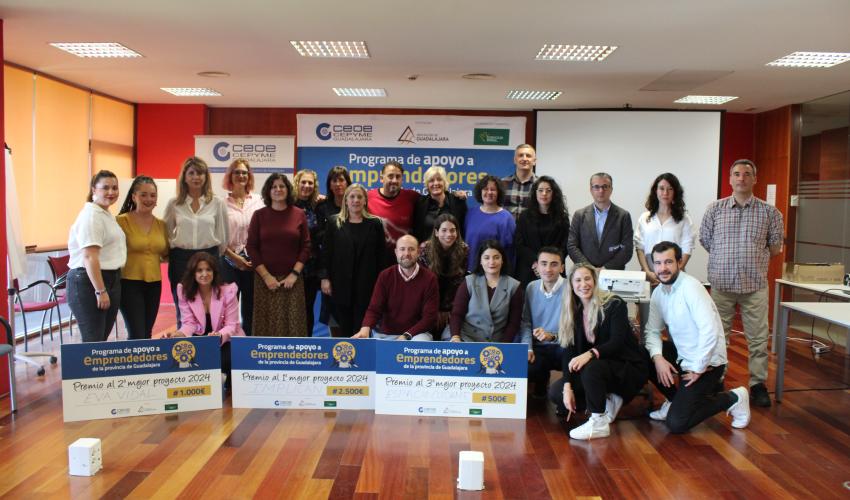 Implican, gana la s�ptima edici�n del Programa de Apoyo a Emprendedores de la provincia de CEOE-CEPYME Guadalajara y la Diputaci�n provincial