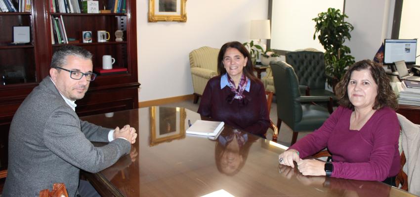La presidenta de CEOE-CEPYME Guadalajara se re�ne con la nueva subdelegada del Gobierno en Guadalajara