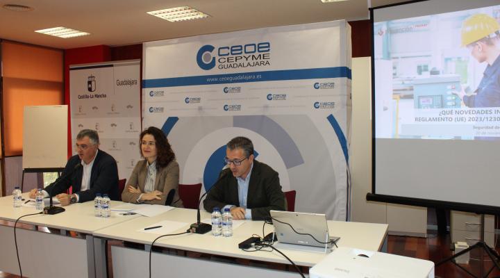 CEOE-CEPYME Guadalajara desarrolla una jornada de PRL sobre los factores de riesgo en el sector del metal