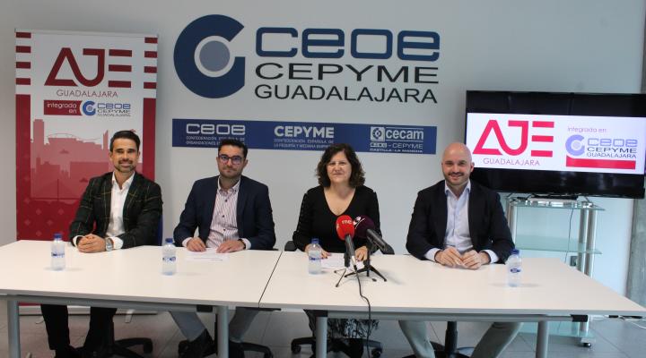 Nace AJE Guadalajara bajo el paraguas de CEOE-CEPYME Guadalajara, con el objetivo de aglutinar a los j�venes empresarios