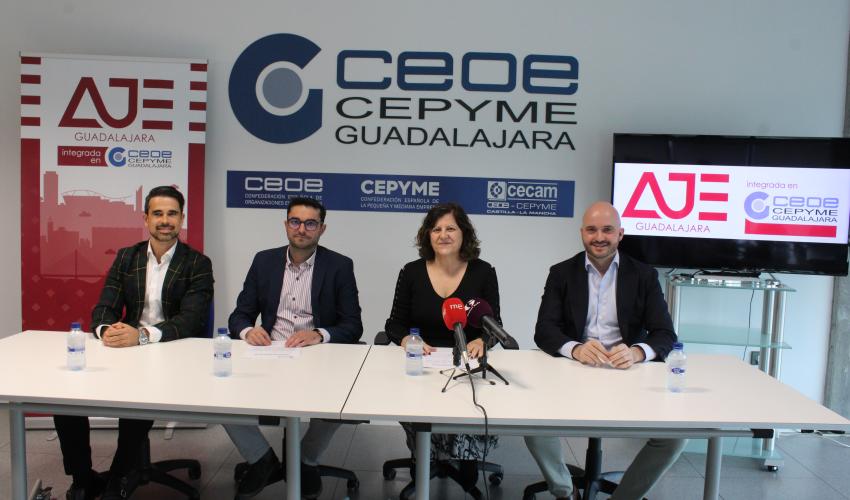 Nace AJE Guadalajara bajo el paraguas de CEOE-CEPYME Guadalajara, con el objetivo de aglutinar a los j�venes empresarios