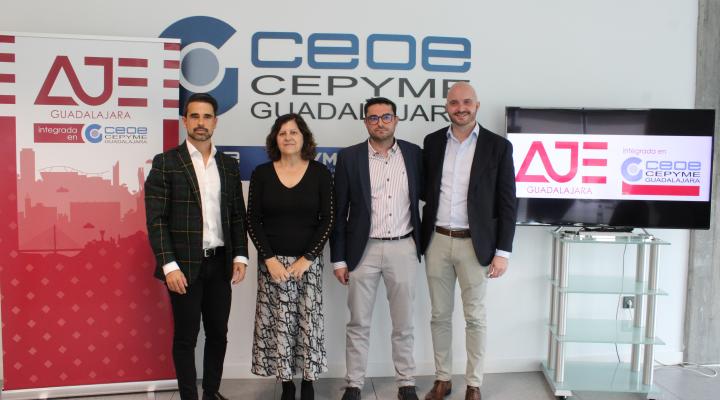 Nace AJE Guadalajara bajo el paraguas de CEOE-CEPYME Guadalajara, con el objetivo de aglutinar a los j�venes empresarios