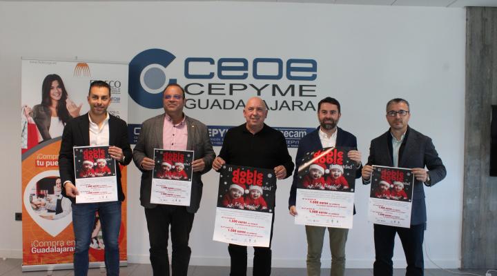 Vuelve el Doble, doble de Navidad de FEDECO a los comercios de la provincia de Guadalajara