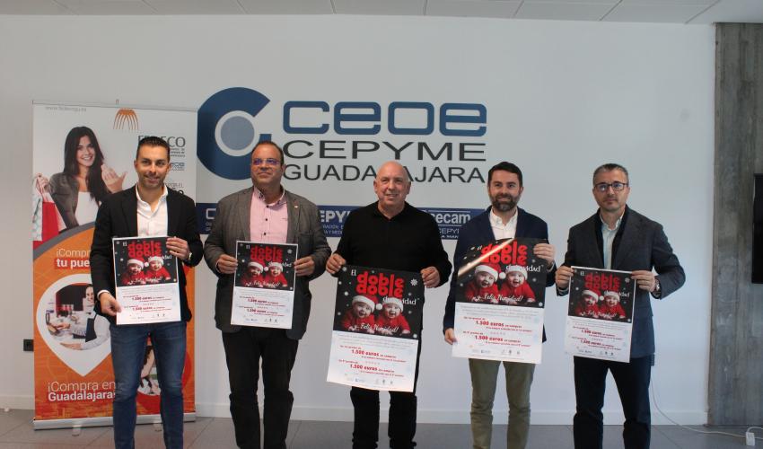 Vuelve el Doble, doble de Navidad de FEDECO a los comercios de la provincia de Guadalajara