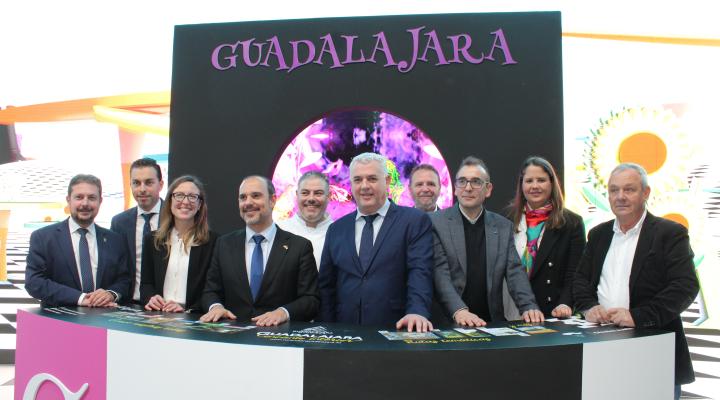 La Federaci�n provincial de Turismo y Hosteler�a de Guadalajara participa en la inauguraci�n de FITUR 2024