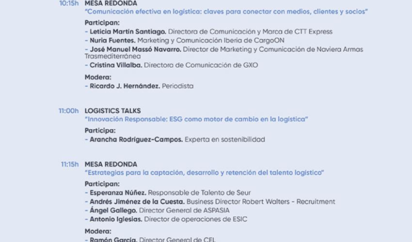 El sector de la log�stica se vuelca con el V Foro Logistics Spain que se celebrar� el pr�ximo 7 de noviembre