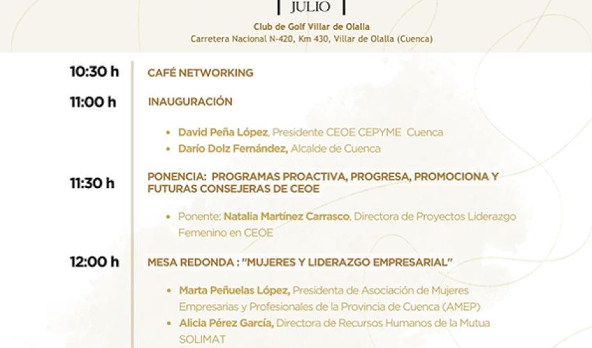 CECAM celebrar� el II foro mujeres empresarias de CLM para visibilizar el liderazgo empresarial femenino en nuestra regi�n