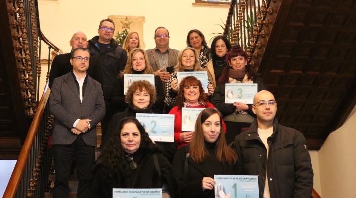 Entregados los premios del Concurso de Escaparates Navide�os impulsado desde la concejal�a de Comercio con la colaboraci�n de FEDECO