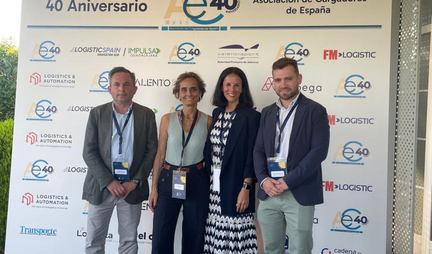 Logistics Spain, de la mano de Impulsa Guadalajara, patrocinador de la Asociaci�n de Cargadores de Espa�a en su 40 aniversario