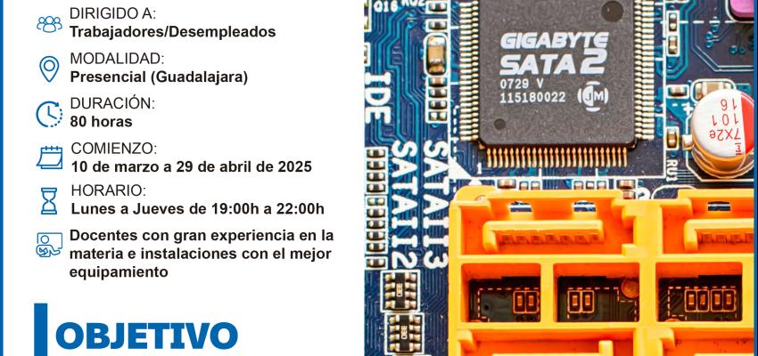 �ltimas plazas para el curso gratuito de PLC Avanzado de CEOE-CEPYME Guadalajara