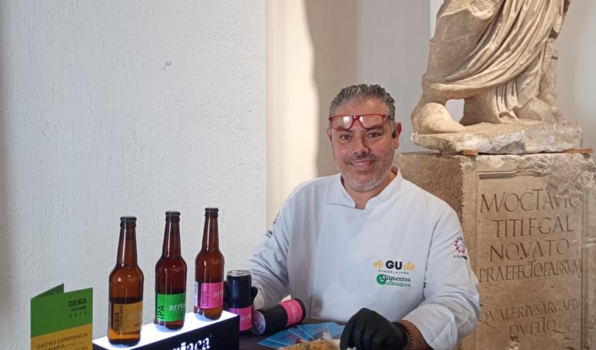 Mario de Lucas, del Restaurante La Duquesa represent� a la Federaci�n provincial de Turismo y Hosteler�a de Guadalajara en Gastro Experiencia Culinaria