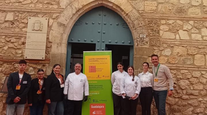 Mario de Lucas, del Restaurante La Duquesa represent� a la Federaci�n provincial de Turismo y Hosteler�a de Guadalajara en Gastro Experiencia Culinaria