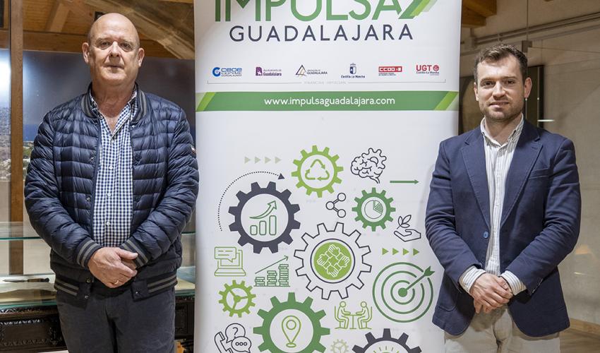 Almonacid de Zorita destaca su valioso patrimonio hist�rico y cultural, junto al crecimiento del pol�gono industrial El Retamar en una reuni�n mantenida con Impulsa Guadalajara