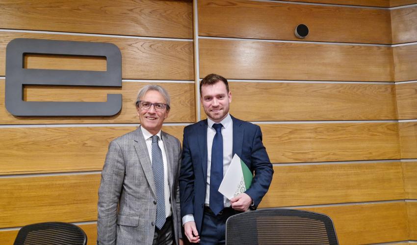 Impulsa Guadalajara presente en un encuentro empresarial con el embajador de Colombia, Eduardo �vila