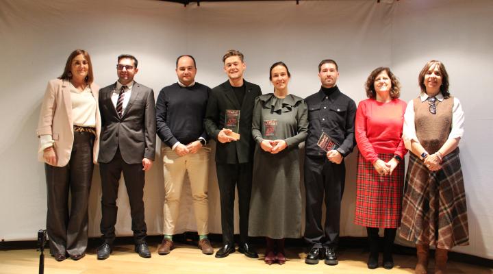 Juan Carlos Pajares, recoge el Premio Juventud Empresarial 2025 en los premios AJE Guadalajara 