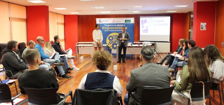 El Programa de Apoyo a Emprendedores de la provincia de Guadalajara de CEOE y Diputaci�n celebra su segundo taller colectivo