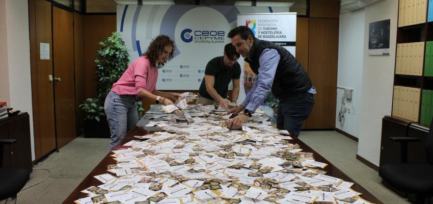 La campa�a Saborear Guadalajara, celebra su �ltimo sorteo de 2025 con 100 cheques de 60 euros para sus clientes