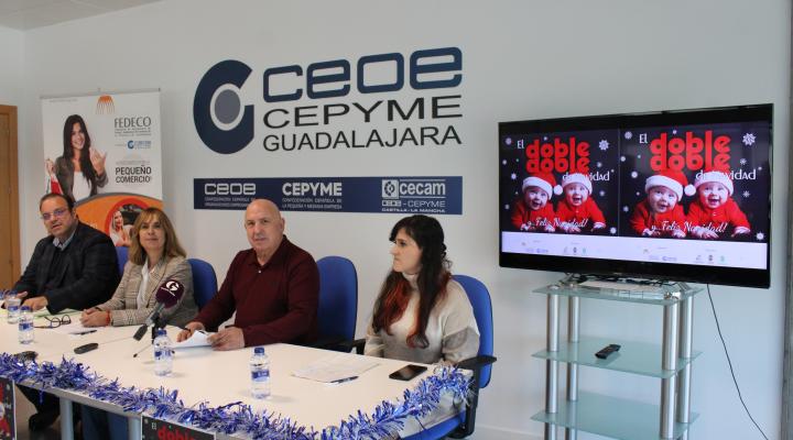 Vuelve el Doble, doble de Navidad de FEDECO a los comercios de la provincia de Guadalajara