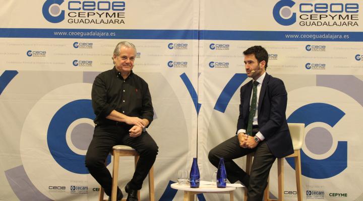 Marcos de Quinto re�ne en un desayuno de CEOE-CEPYME Guadalajara a cerca de 200 empresarios