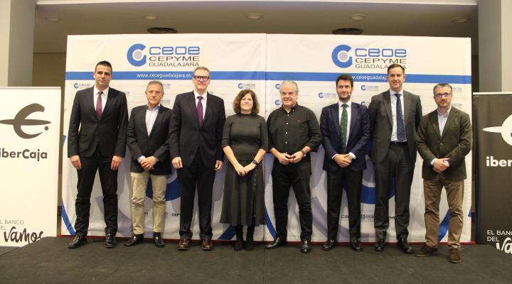 Marcos de Quinto re�ne en un desayuno de CEOE-CEPYME Guadalajara a cerca de 200 empresarios