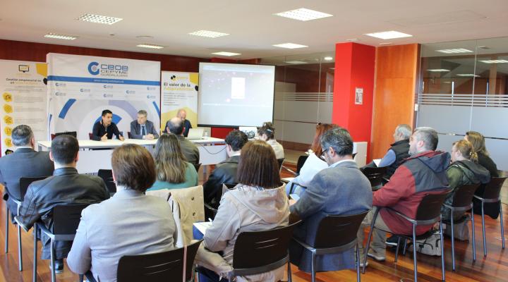 CEOE-CEPYME Guadalajara y Adapta System presentan en las sesiones informativas el programa de registro de la jornada laboral
