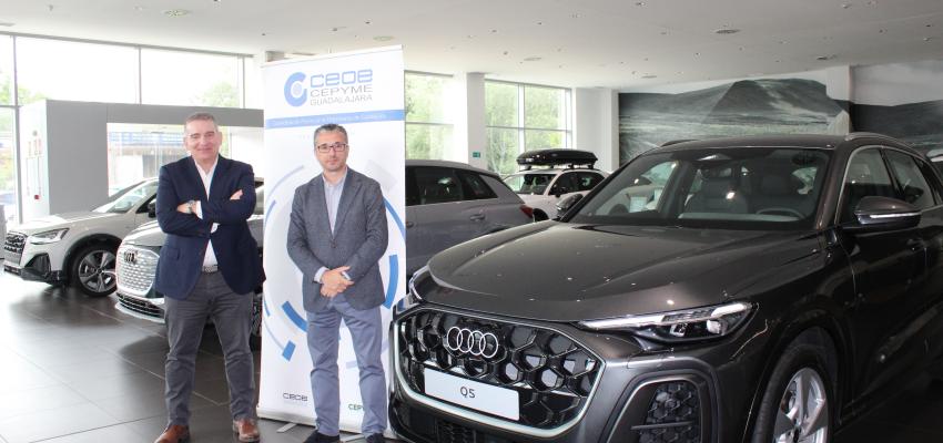 CEOE-CEPYME Guadalajara y Motorsan-Audi renuevan su convenio de colaboraci�n
