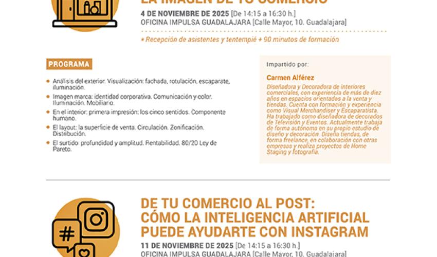 FEDECO organiza un nuevo ciclo de talleres formativos gratuitos dirigidos al peque�o comercio