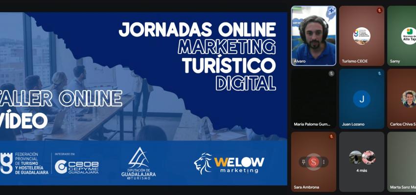La Federaci�n provincial de Turismo y Hosteler�a de Guadalajara finaliza las jornadas online de marketing tur�stico digital para impulsar la visibilidad de los negocios del sector 