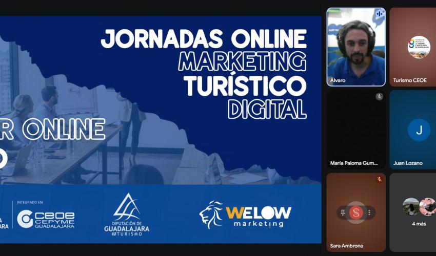 La Federaci�n provincial de Turismo y Hosteler�a de Guadalajara finaliza las jornadas online de marketing tur�stico digital para impulsar la visibilidad de los negocios del sector 
