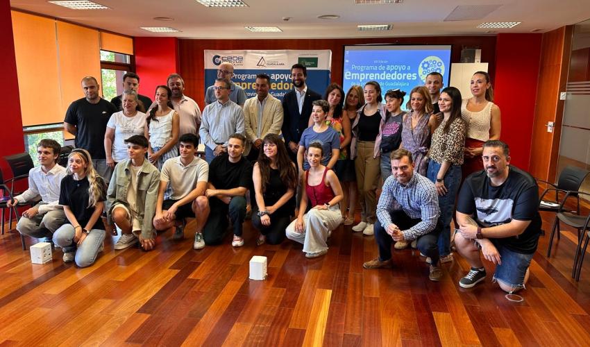 Comienza la octava edici�n del programa de apoyo a emprendedores de la provincia de Guadalajara de CEOE-CEPYME Guadalajara con el foco en el medio rural y el liderazgo femenino