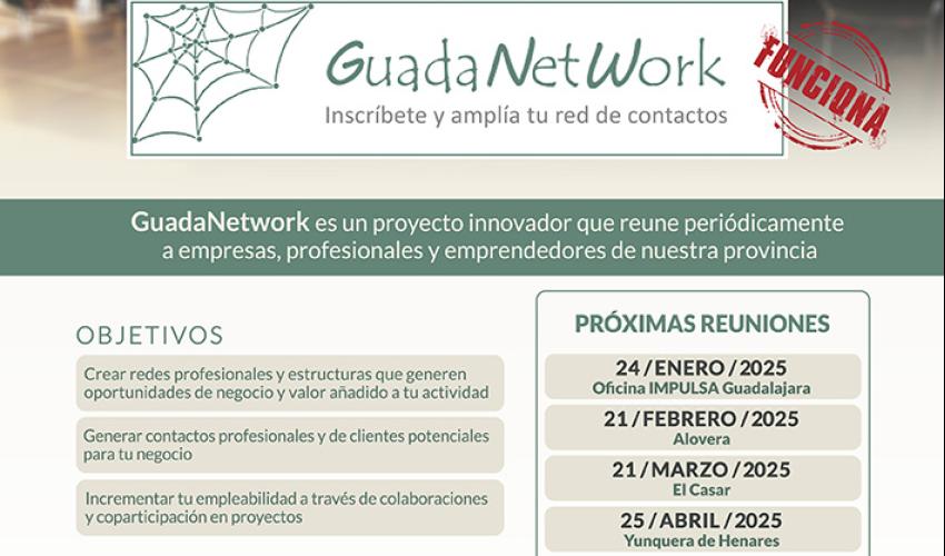 Vuelve GuadaNetWork con nuevos encuentros para el primer semestre del a�o