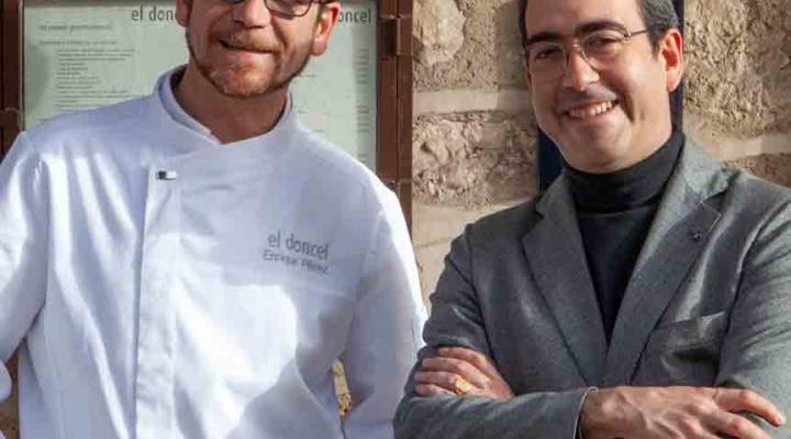 Los hermanos Enrique y Eduardo P�rez, del Restaurante El Doncel, premio CECAM 2025 por la provincia de Guadalajara